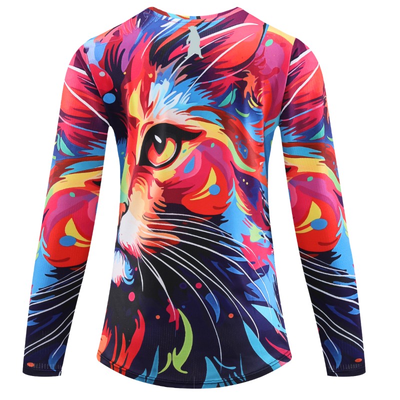 REdbEAR Sports Women's Long Sleeve Feline Fun