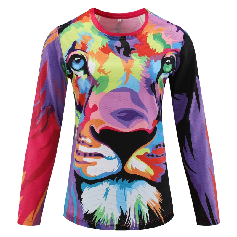 redbear sports women's long sleeve funky