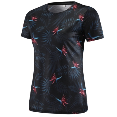 redbear sports women's tropical short sleeve tech t-shirt