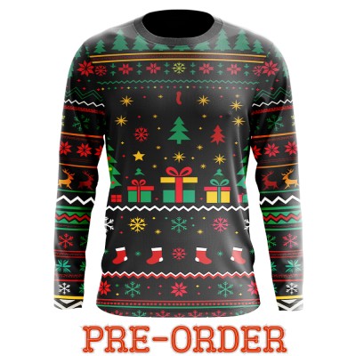 REdbEAR Sports Mens Unisex Festive Fun Christmas Top 2025