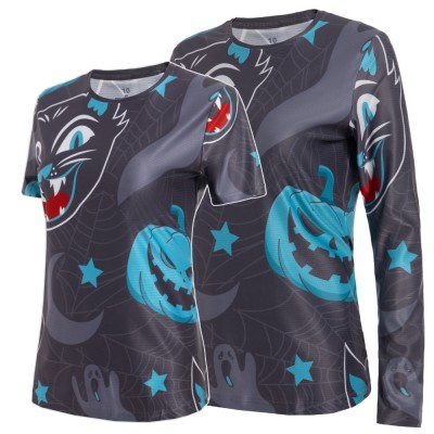 REdbEAR Sports Womens Web Of Horrors Halloween Tech Top