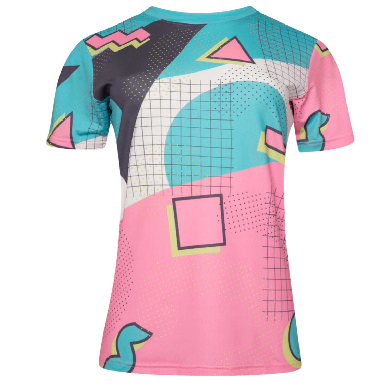 Redbear Sports Women's Short Sleeve 80s Retro Running Top